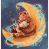 'Mama Bear' by Karii Creates, Diamond Painting Canvas Kit (060)