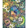 'The Garden Cottage' by Kat Fedora, Diamond Painting Canvas Kit (095)