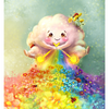 'Knit Your Way to Happiness' by Karii Creates, Diamond Painting Canvas Kit (058)