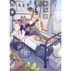 'Blue's Room' by TalySketch, Diamond Painting Canvas Kit (028)