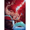 'The Red Forest' by Femke Deborah, Diamond Painting Canvas Kit (043)