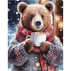 'Cozy Hot Chocolate' by Terra Nord, Diamond Painting Canvas Kit (107)