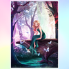 'Butterfly Fairy' by Femke Deborah, Diamond Painting Canvas Kit (127)
