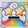 'Rainbow Cloud' by Starwinxie, Diamond Painting Canvas Kit (001)