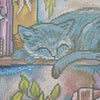 'Books N' Things' by Kat Fedora, Diamond Painting Canvas Kit (042)