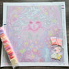 'Albino Mermaid' by Kikowah, Diamond Painting Canvas Kit (022)