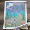 'With the Stars' by Kat Fedora, Diamond Painting Canvas Kit (040)