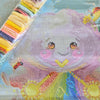 'Knit Your Way to Happiness' by Karii Creates, Diamond Painting Canvas Kit (058)