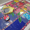 'Bouquet of Happiness' by Diella Taylor, Diamond Painting Canvas Kit (050)