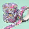 'Bunny Garden' Gold Foil Washi Tape - by Jessica Maltezo