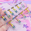 RAINBOW Thin Screw In Metal Multi-Placer Tips (Set) for Diamond Painting Pens