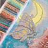 'Bringing the Moon' by Kat Fedora, Diamond Painting Canvas Kit (093)