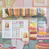 'Habits & Rabbits' by Jessica Maltezo, Diamond Painting Canvas Kit (139)