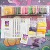 'Bat's Night Off' by CuteButWeird, Diamond Painting Canvas Kit (131)