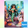 'The Coral Reef' by Femke Deborah, Diamond Painting Canvas Kit (130)