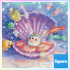 'Queen of the Sea' by Ania Maria Draws, Diamond Painting Canvas Kit (167)