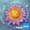 'Water Lily' by Michelle Xia, Diamond Painting Canvas Kit (116)
