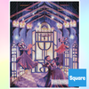 'Ghostly Ballroom' by Shari Borba, Diamond Painting Canvas Kit (125)