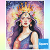 'The Goddess Within' by Terra Nord, Diamond Painting Canvas Kit (108)