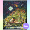 'Springtide Magic' by Kat Fedora, Diamond Painting Canvas Kit (148)