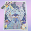 'Night Storm Goddess' by TalySketch, Diamond Painting Canvas Kit (052)