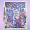 'Ghostly Ballroom' by Shari Borba, Diamond Painting Canvas Kit (125)