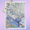 'Blue's Room' by TalySketch, Diamond Painting Canvas Kit (028)