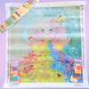 'Knit Your Way to Happiness' by Karii Creates, Diamond Painting Canvas Kit (058)