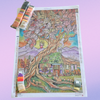 'Luminous Dusk' by Kat Fedora, Diamond Painting Canvas Kit (090)