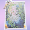 'Ghost Orchid' by Femke Deborah, Diamond Painting Canvas Kit (080)