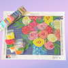 'Bouquet of Happiness' by Diella Taylor, Diamond Painting Canvas Kit (050)