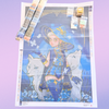 'Alma, the Cosmic Witch' by TalySketch, Diamond Painting Canvas Kit (012)