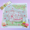 'Cute Cow' by Jessica Maltezo, Diamond Painting Canvas Kit (100)