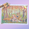 'Friends of the Forest ' by Femke Deborah, Diamond Painting Canvas Kit (061)