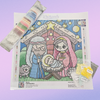 'Nativity' by Sachin Sachdeva, Diamond Painting Canvas Kit (068)