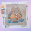 'Carmelo's Tea' by CuteButWeird, Diamond Painting Canvas Kit (134)