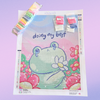 'Doing My Best' by CuteButWeird, Diamond Painting Canvas Kit (066)