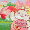 'Bunny's Bakery' by CuteButWeird, Diamond Painting Canvas Kit (069)