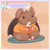'Carmelo's Tea' by CuteButWeird, Diamond Painting Canvas Kit (134)