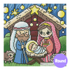 'Nativity' by Sachin Sachdeva, Diamond Painting Canvas Kit (068)