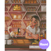 'Sticky Sweet Honey Shop' by TalySketch, Diamond Painting Canvas Kit (054)