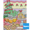 'Christmas Cookies and Cocoa' by Sachin Sachdeva, Diamond Painting Canvas Kit (036)