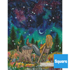 'With the Stars' by Kat Fedora, Diamond Painting Canvas Kit (040)
