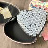 60 Container Heart Shaped Diamond Painting Storage Box - Round Jars