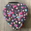 60 Container Heart Shaped Diamond Painting Storage Box - Round Jars