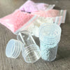 60 Container Heart Shaped Diamond Painting Storage Box - Round Jars