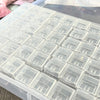 60 Container Clear Diamond Painting Storage Box - Square Containers