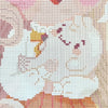 (v1.0) 'Sunflower and the Baby Ghost' by Jessica Maltezo, Diamond Painting Canvas Kit (027)
