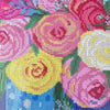 'Bouquet of Happiness' by Diella Taylor, Diamond Painting Canvas Kit (050)