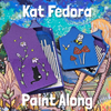(MADE TO ORDER) - Kat Fedora Paint Along Trays, Diamond Painting Trays w/ Stoppers & Magnet Lids